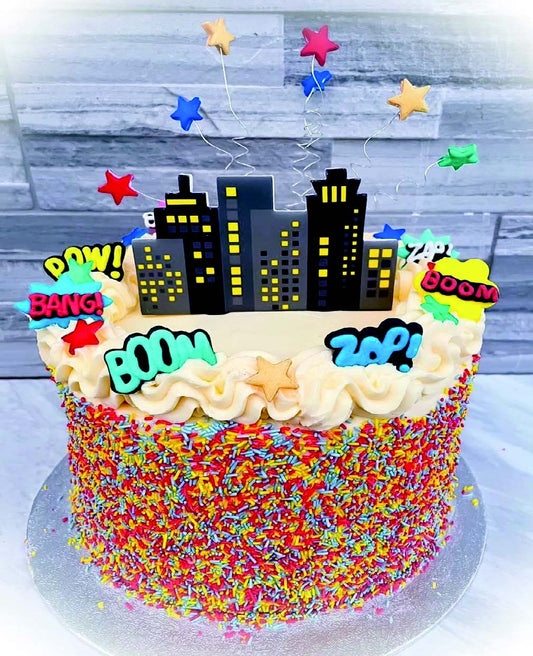 Superhero Cake